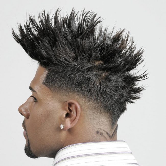 Afro-Americanos, Homens do Cone Fade Cortes de cabelo para 2017