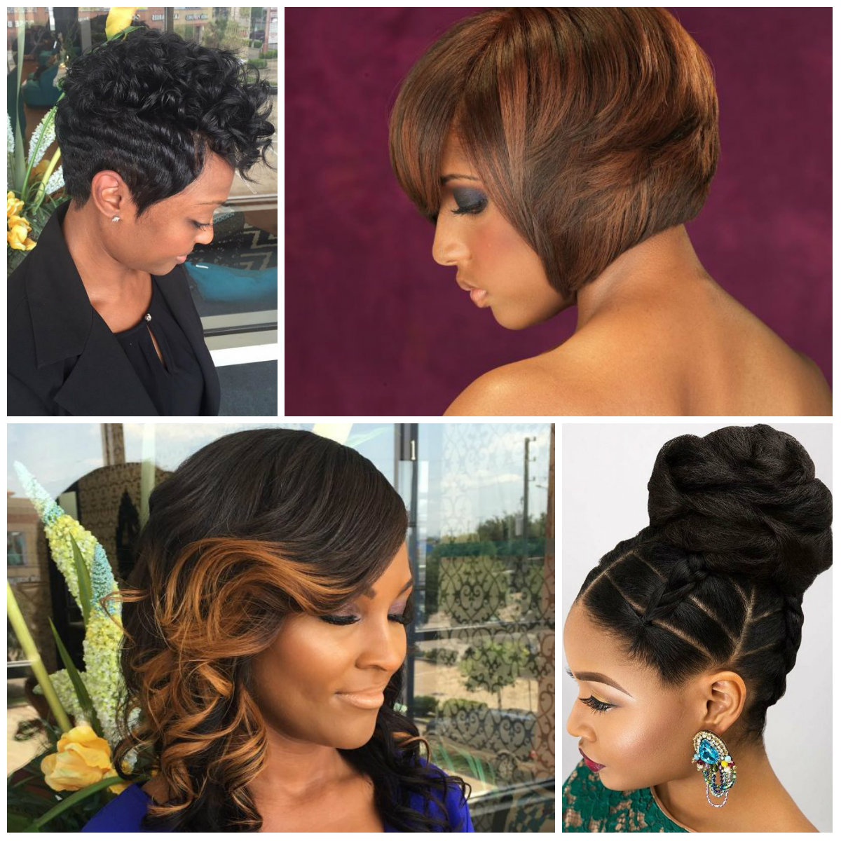 Fresco, Corte de cabelo Ideias para os Afro-Americanos, Mulheres em 2018