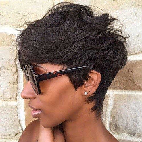 Diferente corte de cabelo curto ideias para mulheres negras