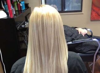 Diferentes loira cores de cabelo para mulheres