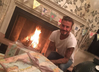 Super Olhar e Penteado 2018 do Super Star David Beckham