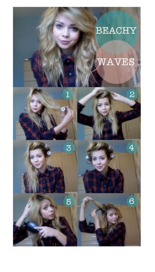 Idéias para obter cabelos de ondas Beachy estilo fino para meninas