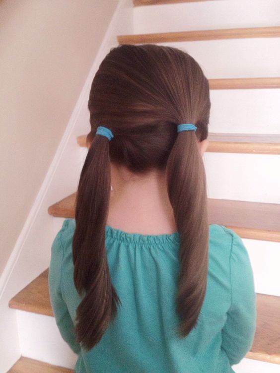 Idéias penteado para meninas indo da escola