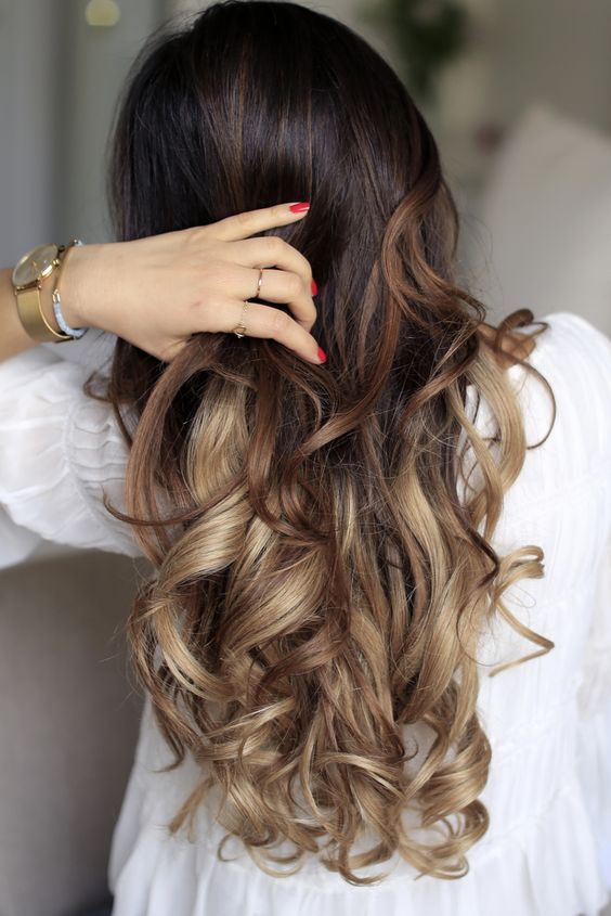 50 idéias na moda para cabelos castanhos com destaques loiros