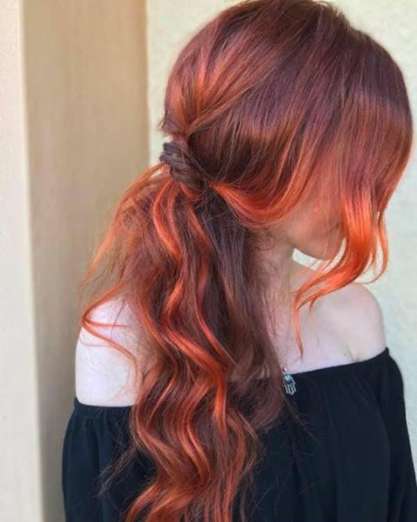 89 Idéias de cor de cabelo de cobre na moda e bonita