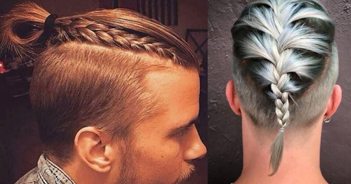 Top 10 Cool Men idéias de penteado trançado