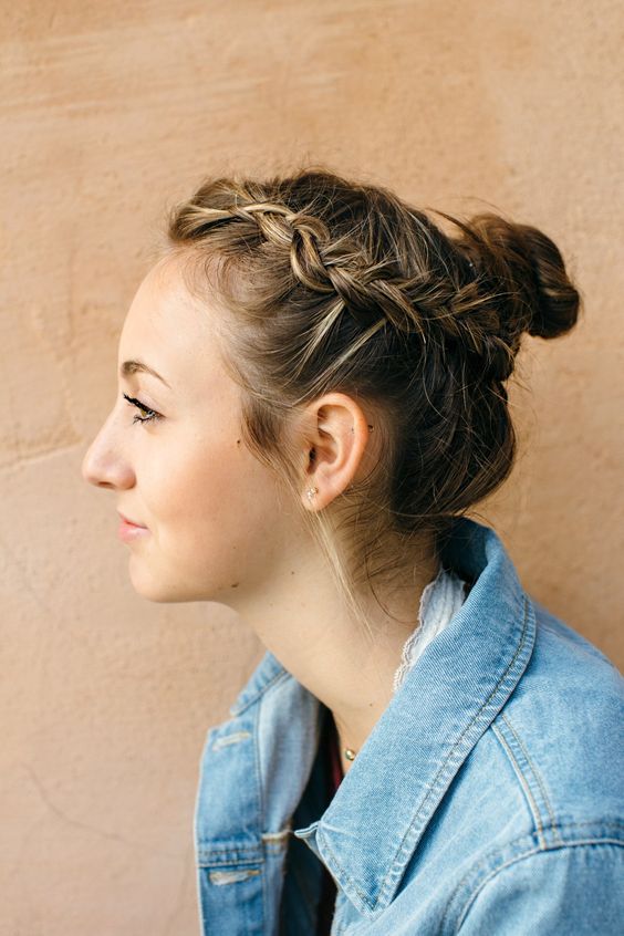 Penteados da moda para adolescentes no reino da moda