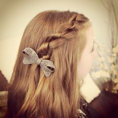 Idéias fáceis de fazer penteados simples para meninas