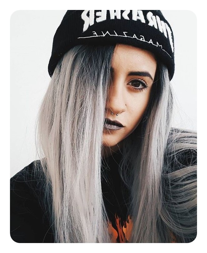 101 Awe inspirando tendências de cabelo cinza