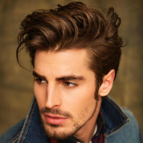 55 cortes de cabelo atraentes do sopro para homens
