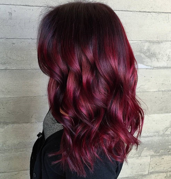 49 das mais impressionantes idéias de cor de cabelo vermelho escuro
