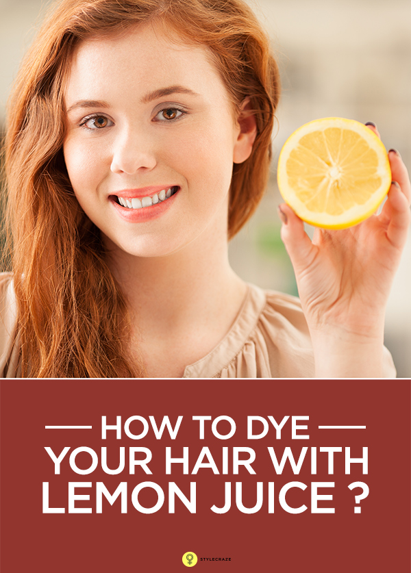 Tingir seu cabelo em casa com ingredientes naturais limão e mel