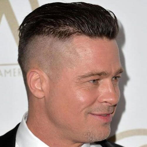 50 penteados diferentes de Brad Pitt