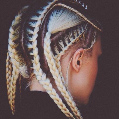 50 penteados de tranças de deusa