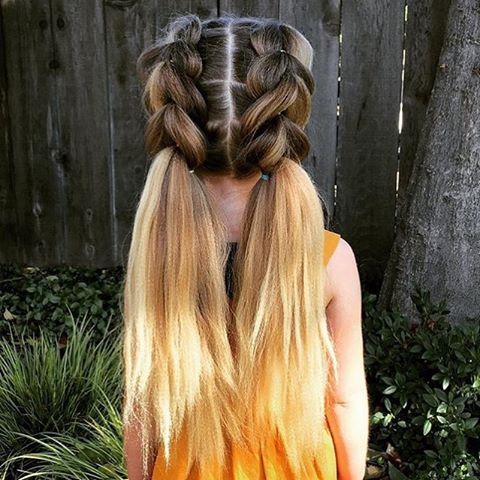 Idéias surpreendentes do penteado do verão para meninas indo da escola