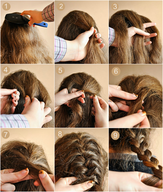 10 lindas idéias de penteado trançado para meninas