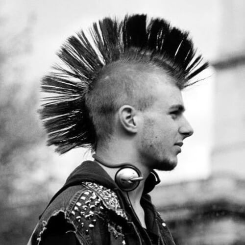 50 penteados do punk para caras