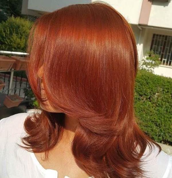 89 Idéias de cor de cabelo de cobre na moda e bonita