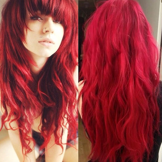 Tendências de cores de cabelo vermelho único e bonito para 2018