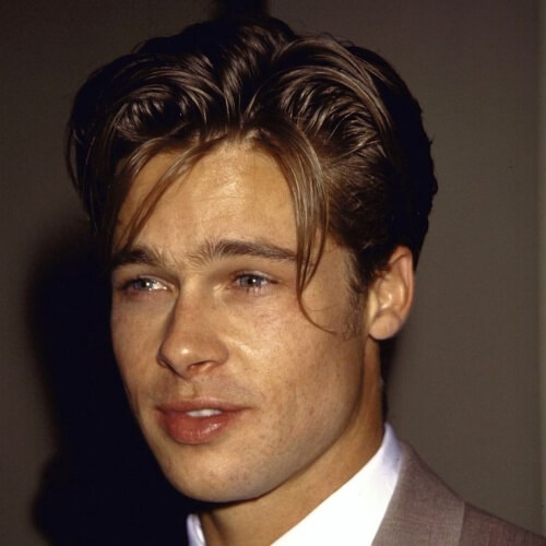 50 penteados diferentes de Brad Pitt