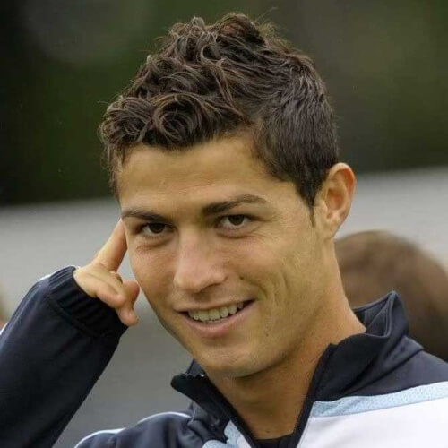 50 penteados de Cristiano Ronaldo