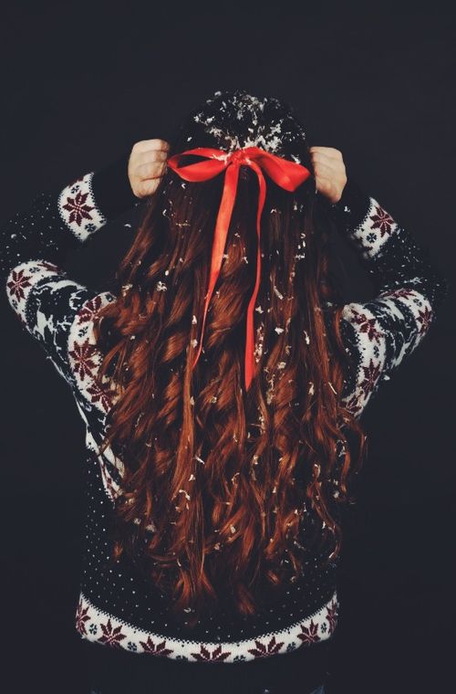 Gama de penteado encaracolado especial de Natal e idéias para senhoras