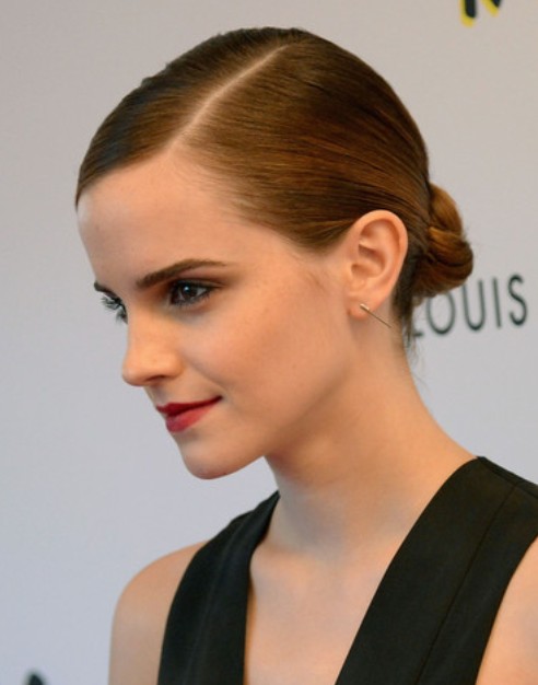 Penteados diferentes de Emma Watson