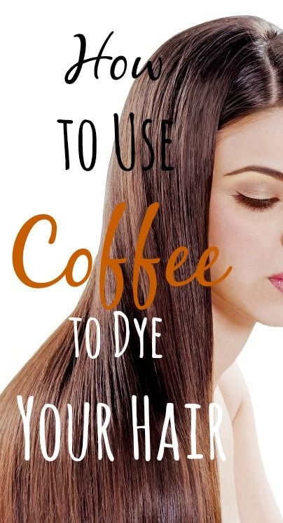 Café dá um corante bonito para seus cabelos naturalmente