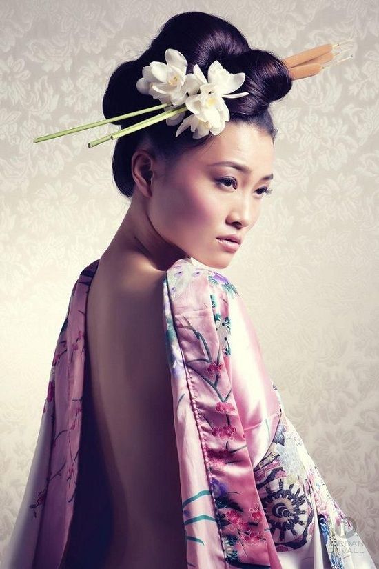 Estilo chinês varas de cabelo moda para meninas