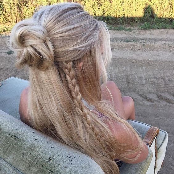 Estilize seu cabelo longo com estes penteados lindos e bonitos