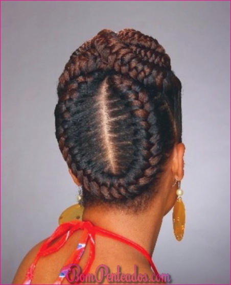 15 penteados de trança francesa para mulheres de cabelo preto