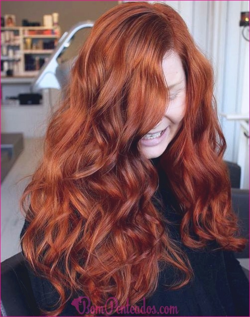 15 idéias de sopro da mente para cabelos ruivos