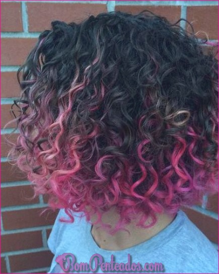 15 penteados rosa pastel