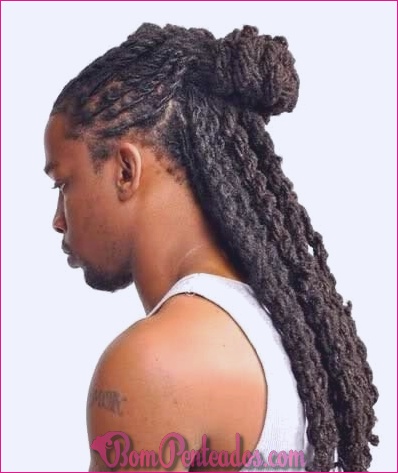 15 longos penteados para homens negros