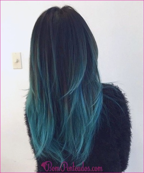 15 penteados de destaque azul