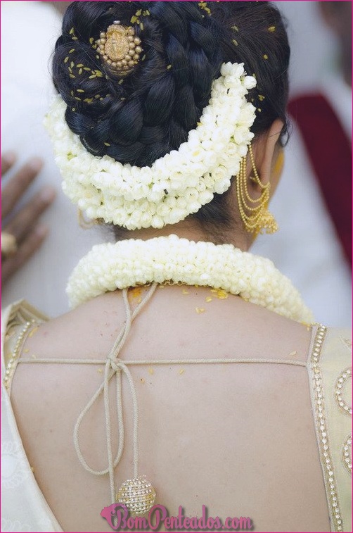 Melhores penteados para casamento indiano