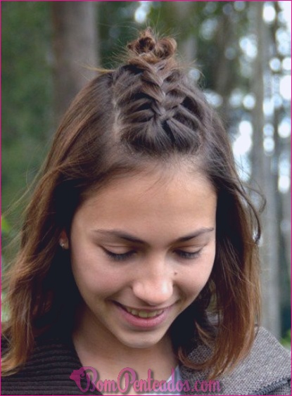 15 penteados legais para meninas adolescentes