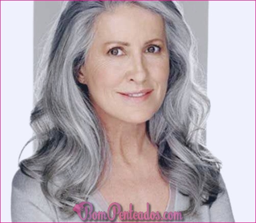 Penteados diferentes para mulheres mais velhas