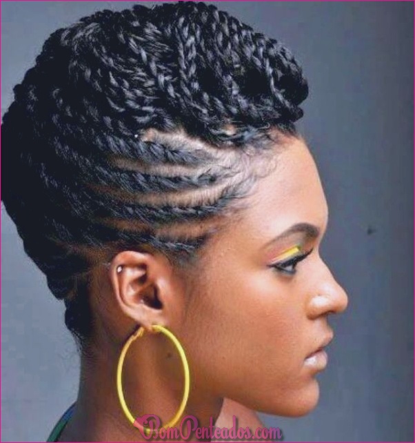 15 penteados curtos extravagantes para mulheres negras