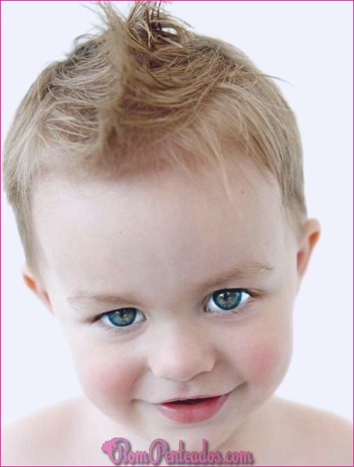 15 cortes de cabelo de menino bebê fofo