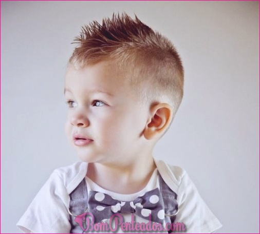 15 cortes de cabelo de menino bebê fofo