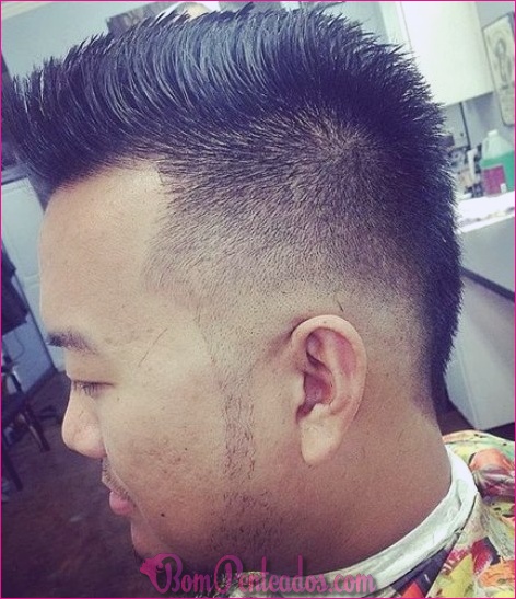 Idéias legais para penteados de homens asiáticos