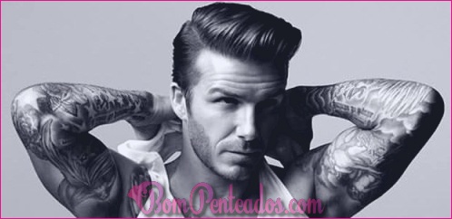 15 idéias de penteados de David Beckham