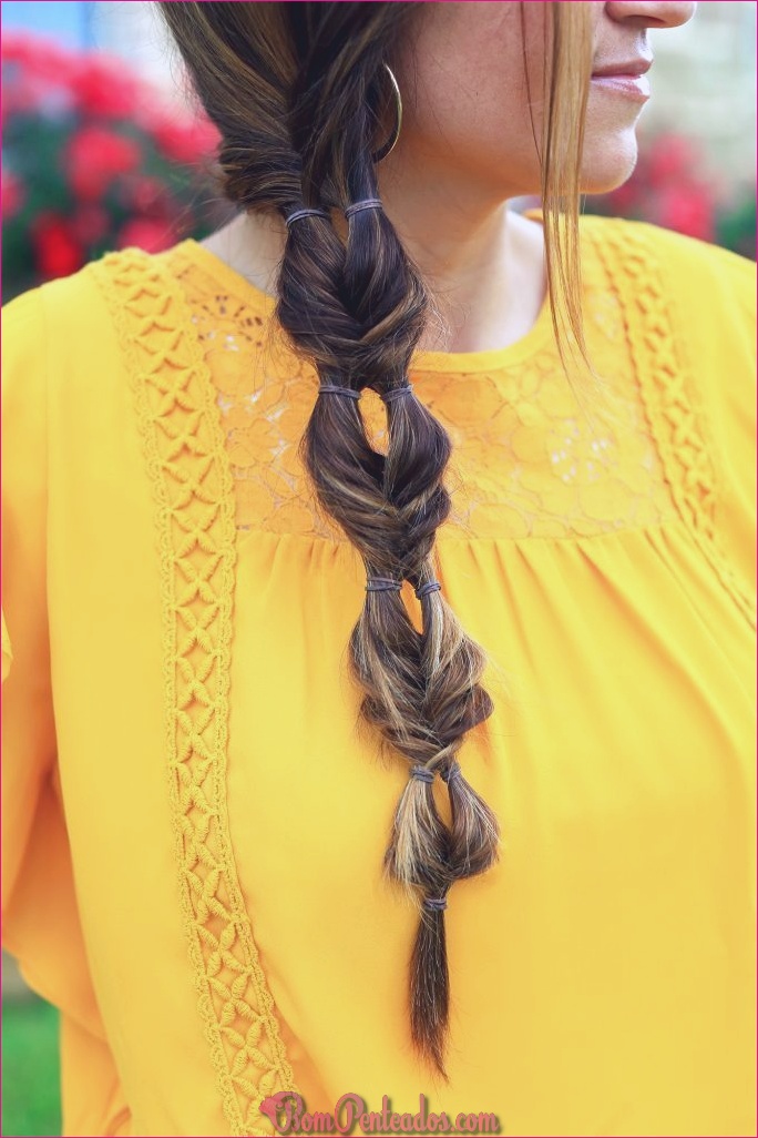 15 penteados de trança Fishtail criativa