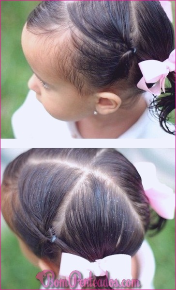 20 penteados de menina de bebê