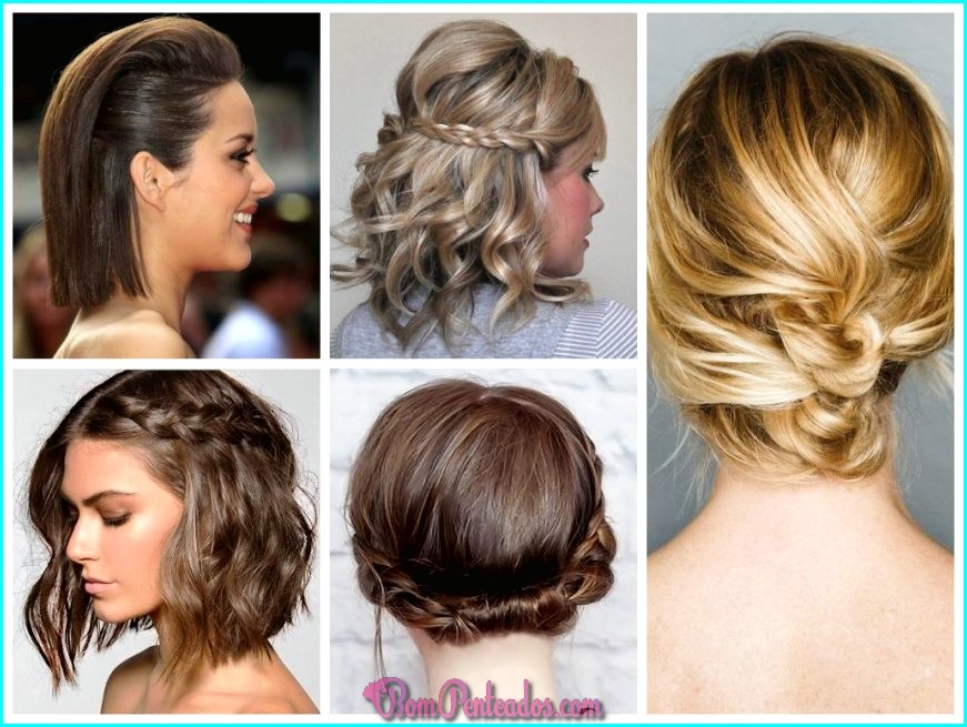 Penteados inspirados em celebridades em cabelos curtos simples