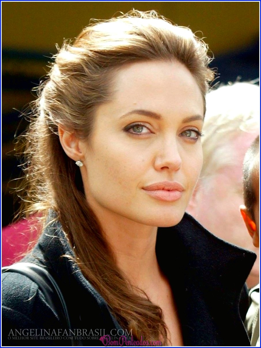 Celebridade Penteado Angelina Jolie