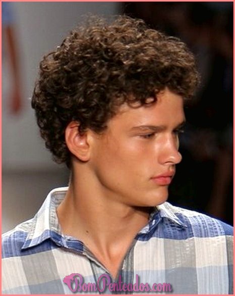 Mens Curly Hairstyles.