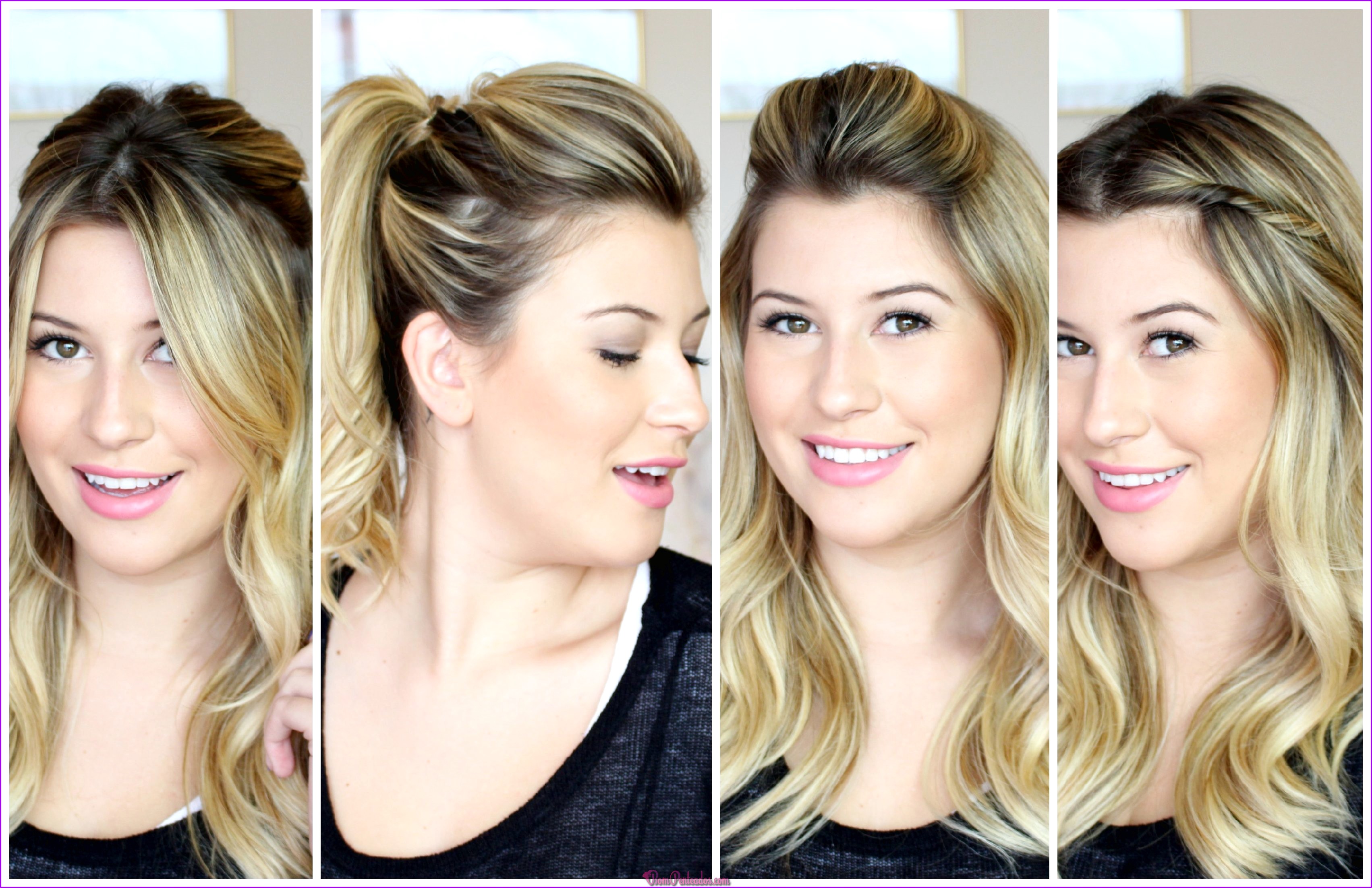 Dicas de penteado simples para o dia a dia