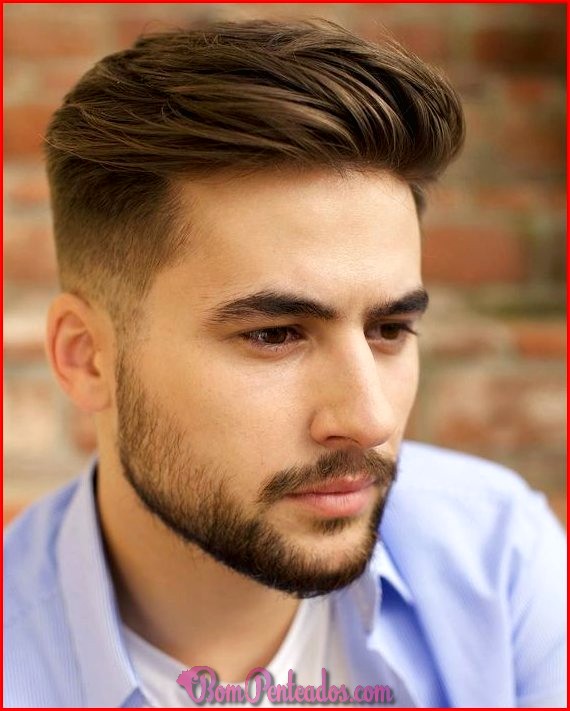 Penteados médios decabelo em homens